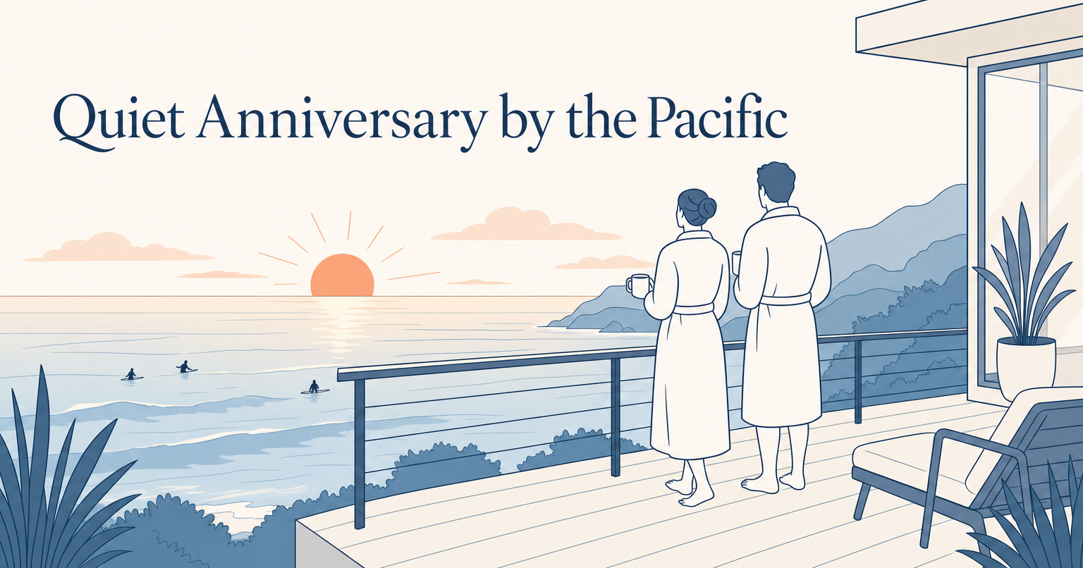 A Quiet Anniversary on the Pacific: How One Couple Spent Four Days at Casa Marea