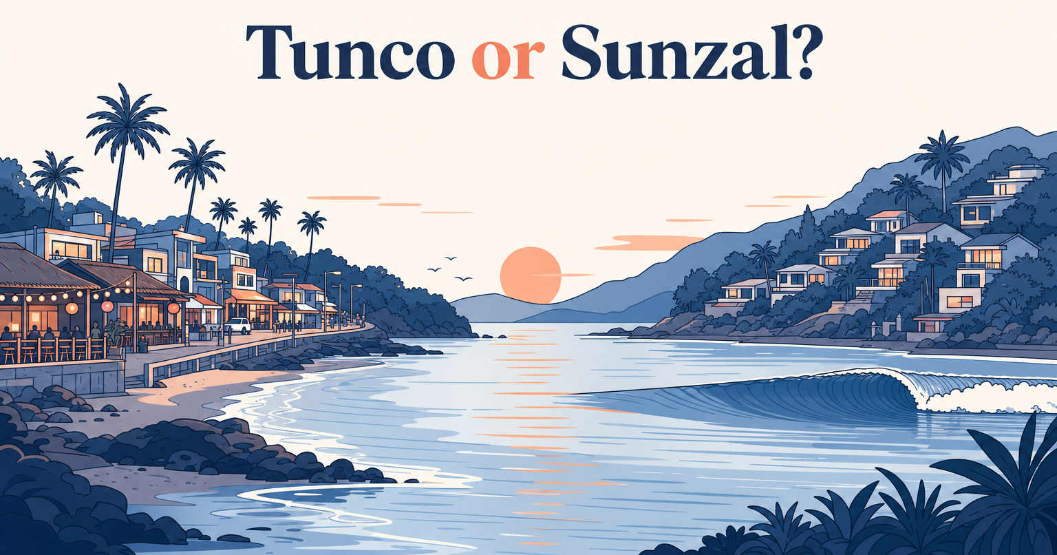 El Tunco vs El Sunzal for Couples: Which Village Actually Delivers Peace and Quiet?